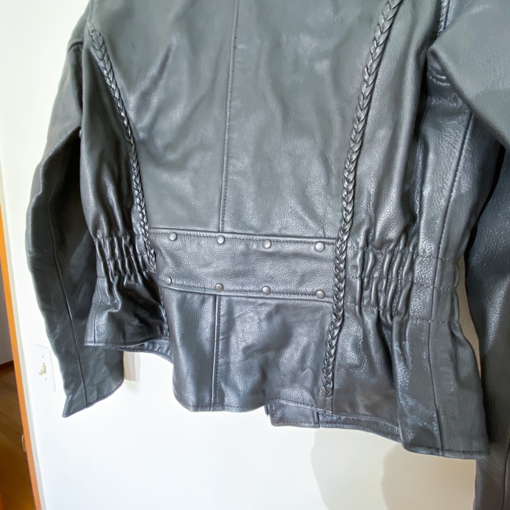 Unik Leather Riding Jacket - Picture 7 of 9